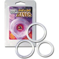 3-teiliges Penisringset „Cock & Ball Rings“