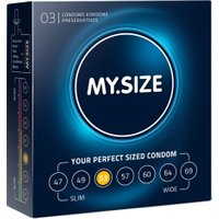 Kondome „53 mm“ mit wenig Eigengeruch