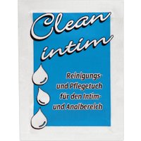 Reinigungstuch „Clean intim“ für den Intim- und Analbereich