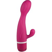 Vibrator „Pink Leaf“, 21 cm, mit Klitorisreizarm