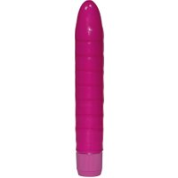Vibrator „Soft Wave“, 18,5 cm, leichte Wellenstruktur, violett